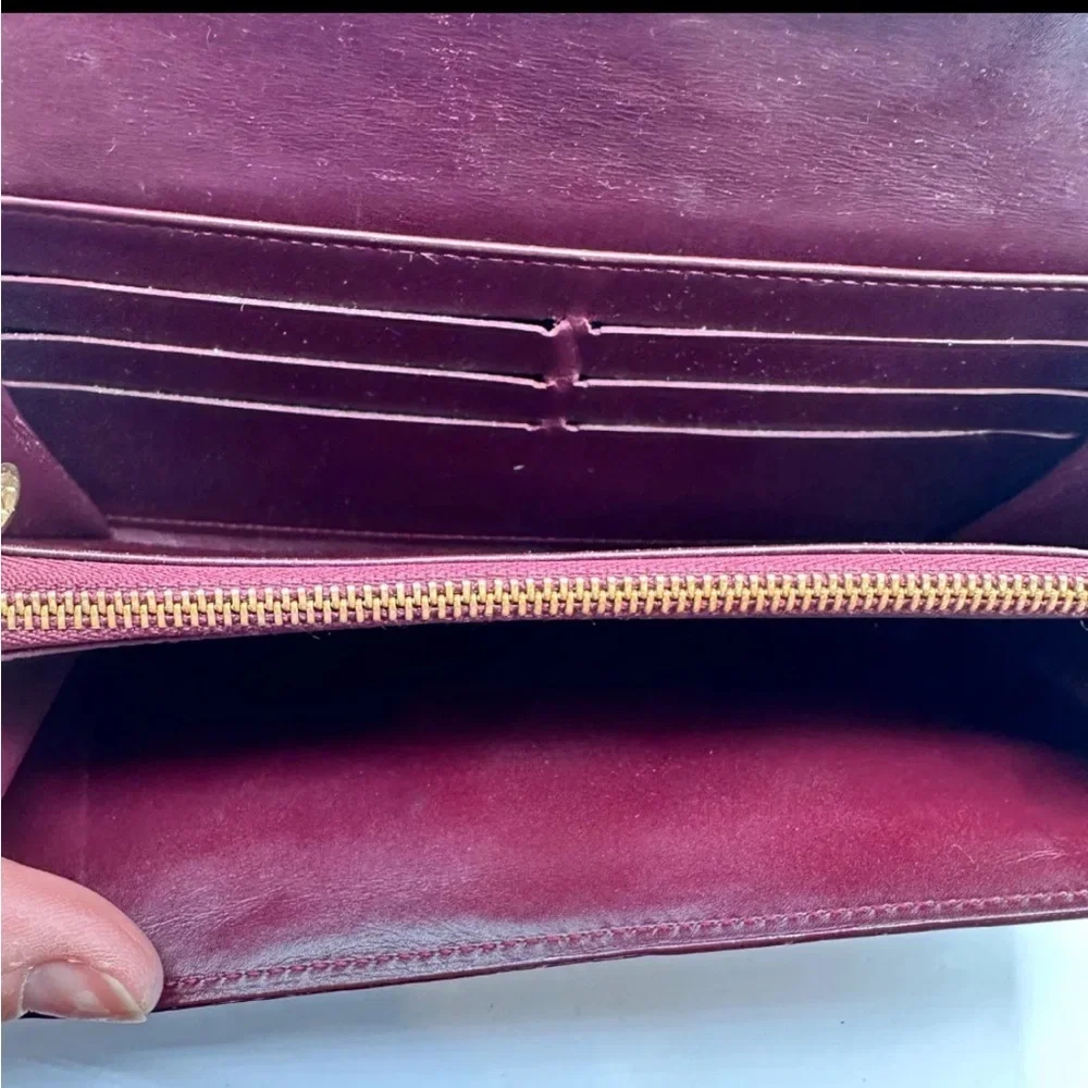 Authentic LOUIS VUITTON Rouge Fauviste Monogram Burgundy Vernis Patent Leather